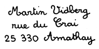 adresse